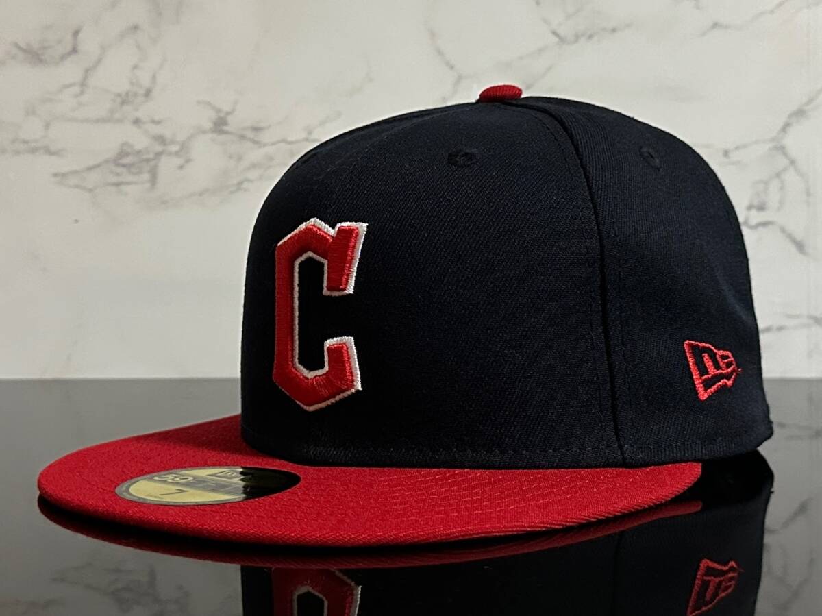 【未使用品】31E★NEW ERA 59FIFTY×MLBクリーブランド ガーディアンズCleveland Guardians キャップ 帽子 CAP《SIZE 7 1/8・56.8㎝》の画像1