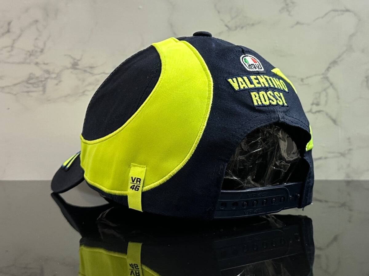 【未使用品】274KD★VR/46 VALENTINO ROSSI バレンティーノ・ロッシ agv ヘルメット キャップ 帽子 CAP VR/46 デザイン！ 《FREEサイズ》の画像7