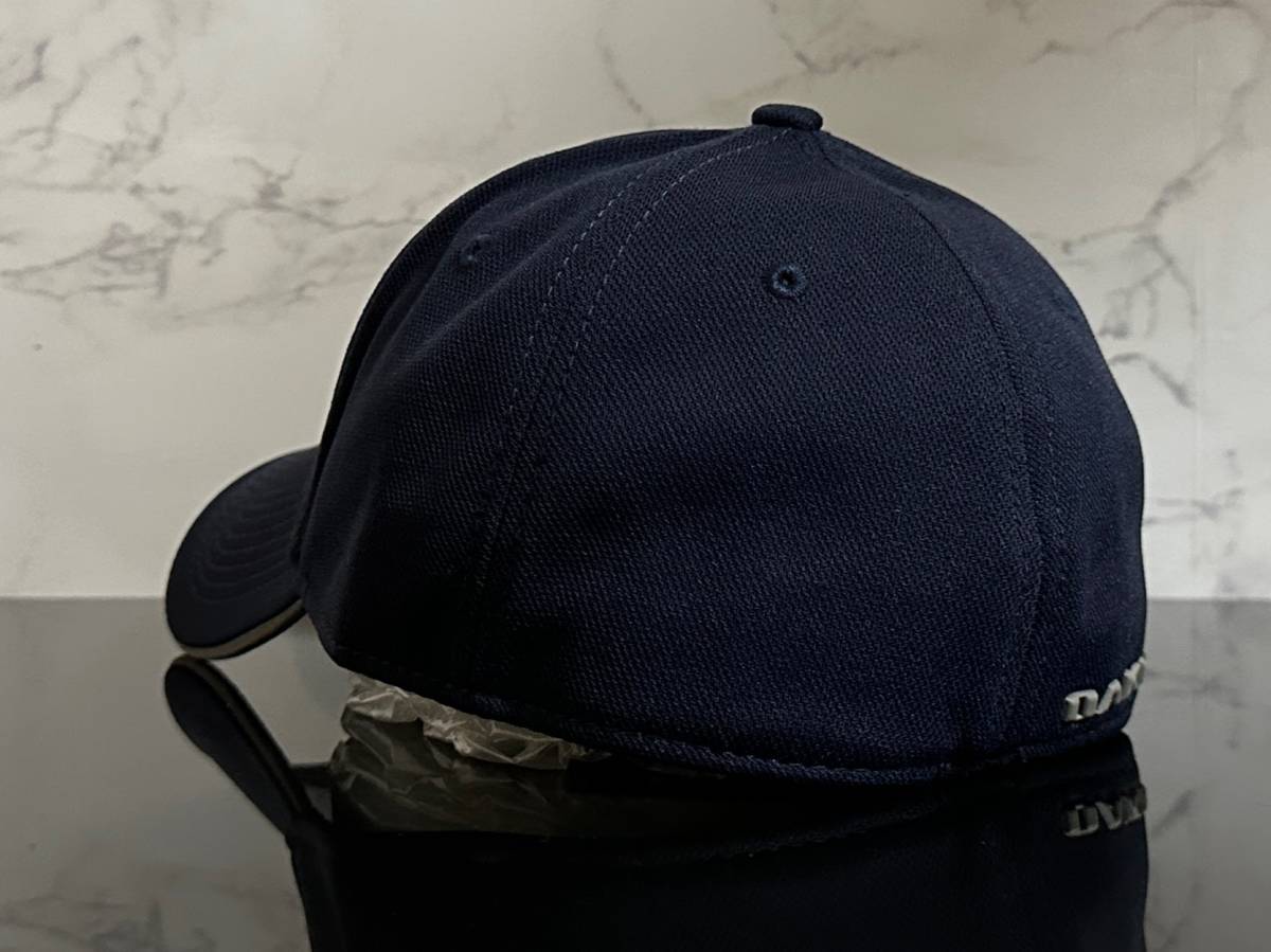 【未使用品】43B★OAKLEY オークリー キャップ 帽子 CAP 上品で高級感のあるネイビーの伸縮素材にグレーロゴ《伸縮前57㎝-61㎝位迄》の画像6