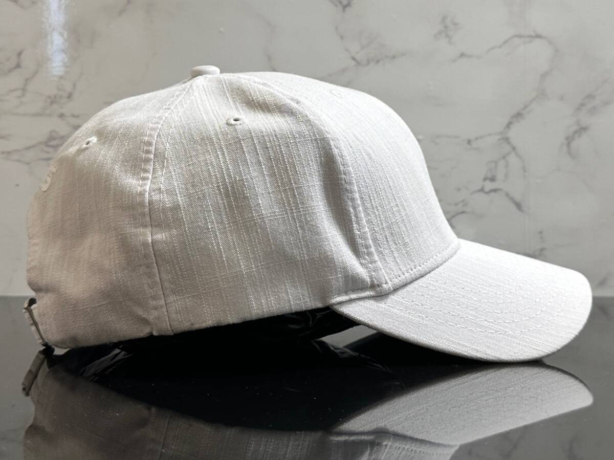 【未使用品】321KB★PING ピン ゴルフ キャップ 帽子 CAP 高級感のあるホワイトのコットン素材にホワイトロゴ《FREEサイズ》渋野日向子の画像5
