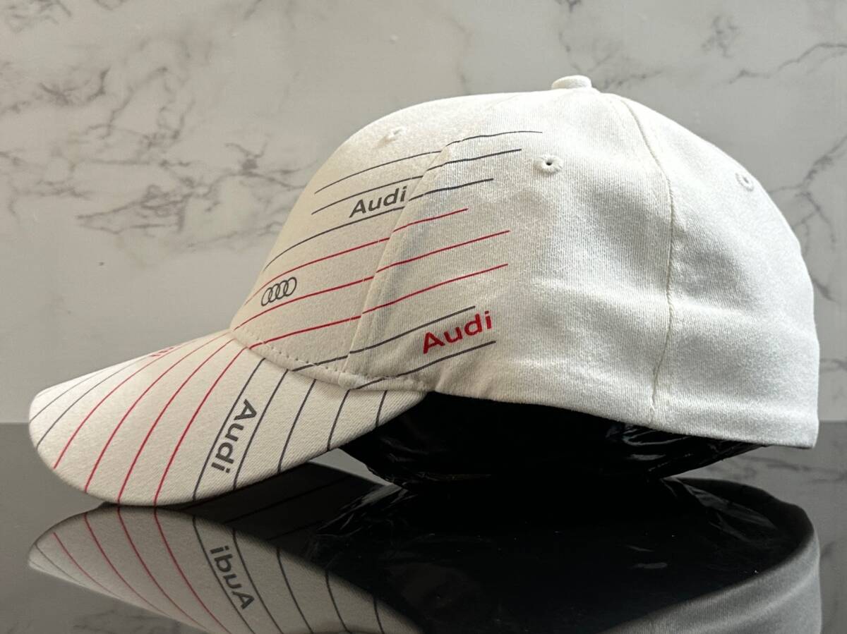 【未使用品】266KD 訳あり★Audi アウディ Sシリーズ キャップ 帽子CAP 上品で高級感のあるデザインの伸縮素材♪《伸縮前60㎝～63㎝位迄》