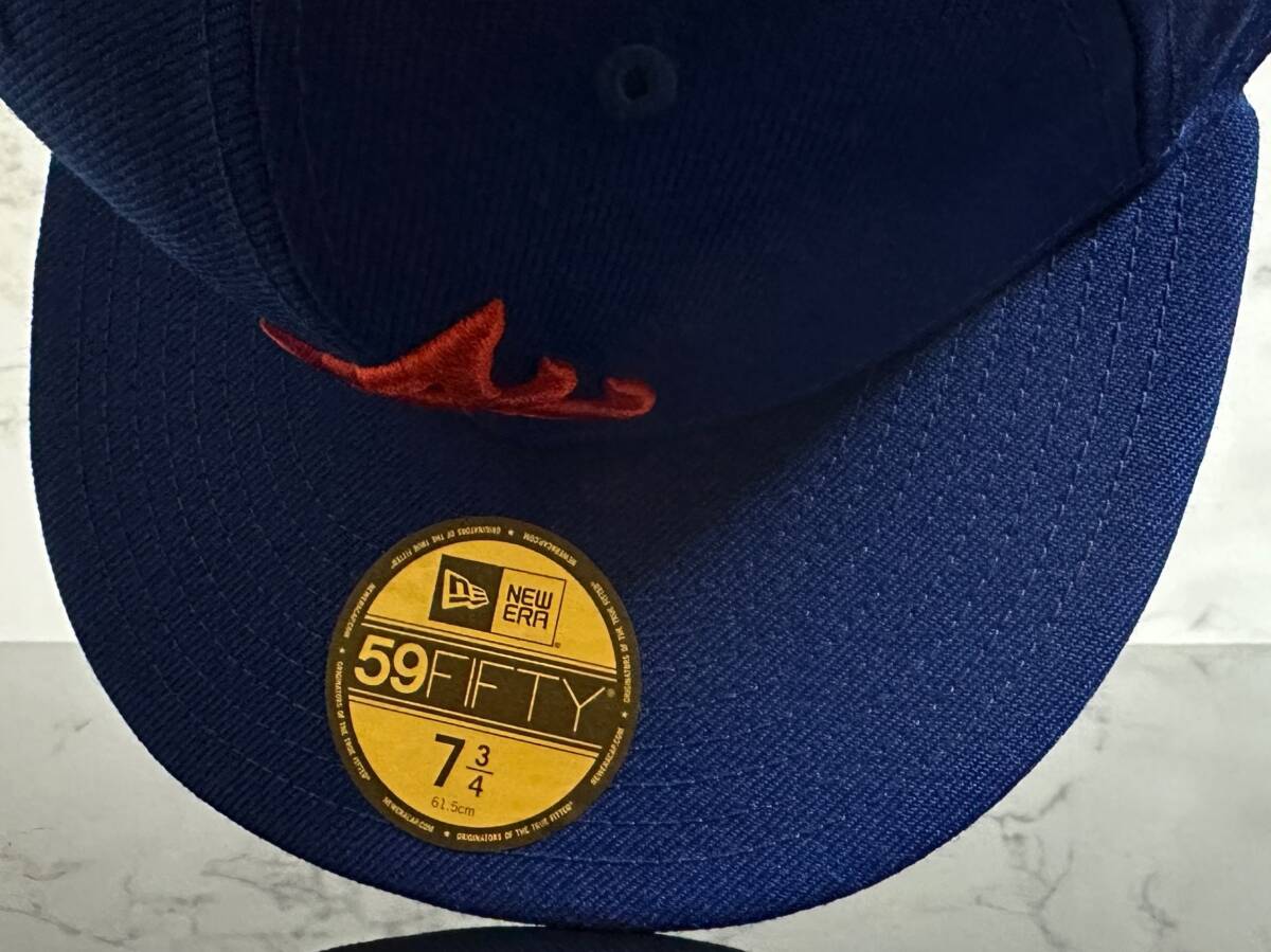 【未使用品】56D★NEW ERA ニューエラ 59FIFTY×MLB アトランタ ブレーブス Atlanta Braves コラボキャップ 帽子 CAP《SIZE7 3/4・61.5㎝》の画像9