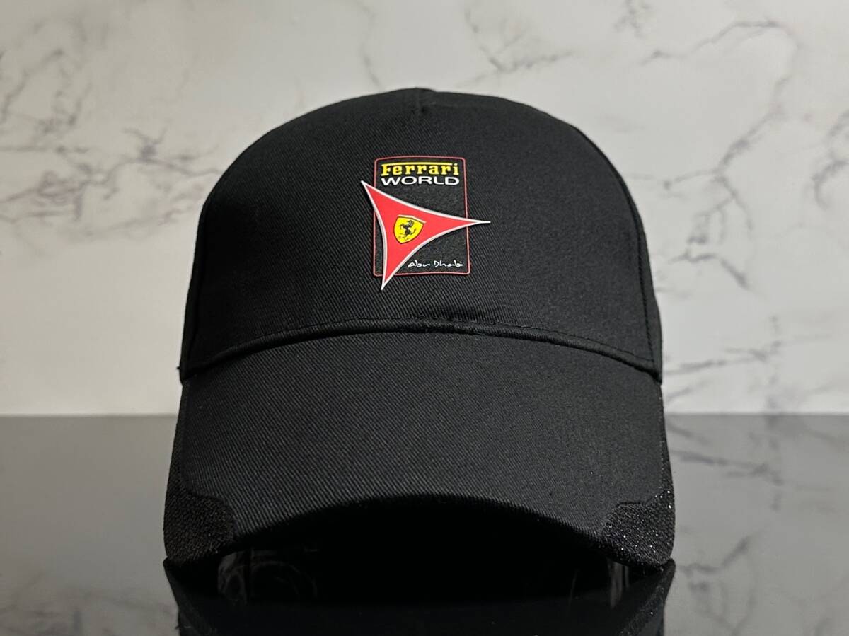 [ unused goods ]223KF*Ferrari Ferrari cap hat CAP feeling of luxury. exist design. 85% polyester material .15% cotton material {FREE size }