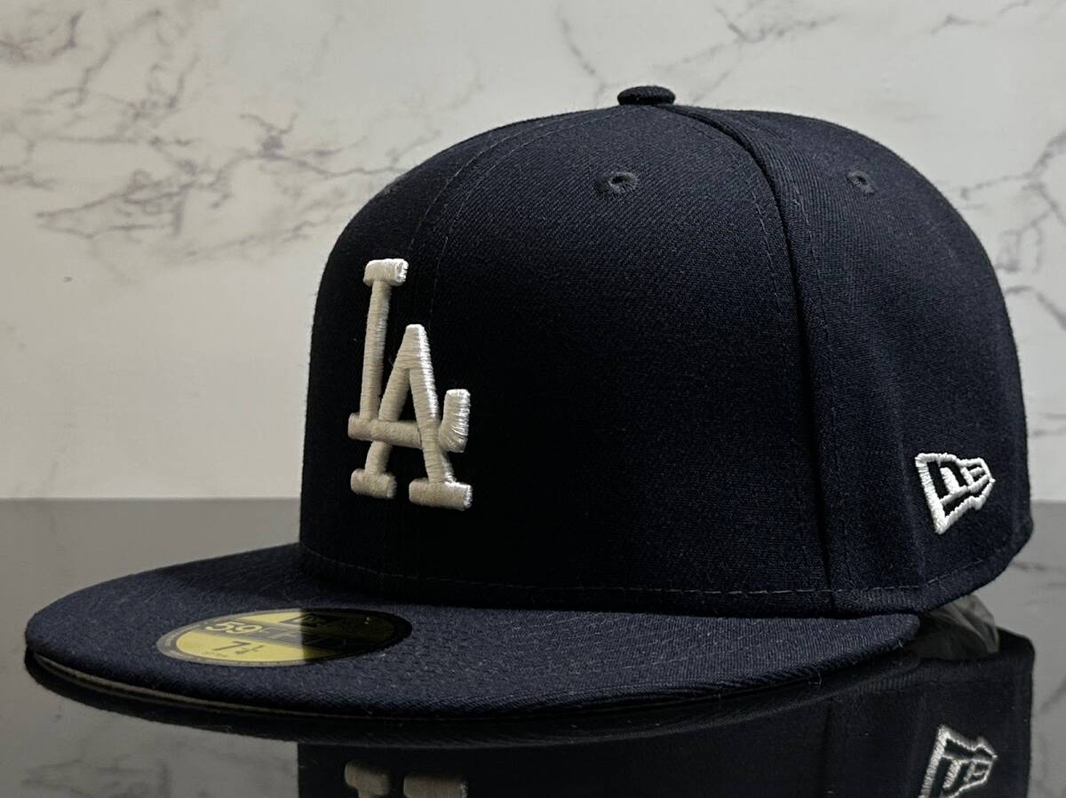 【未使用品】191KA 訳あり★NEW ERA 59FIFTY×MLB ロサンゼルス ドジャース Los Angeles Dodgers キャップ 大谷翔平《SIZE 7 1/8・56.8㎝》