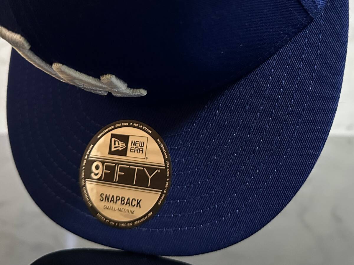 【未使用品】192KA 訳あり★NEW ERA 9FIFTY×MLB ロサンゼルスドジャース Los Angeles Dodgers コラボキャップ 帽子 CAP《S-M FREEサイズ》の画像7