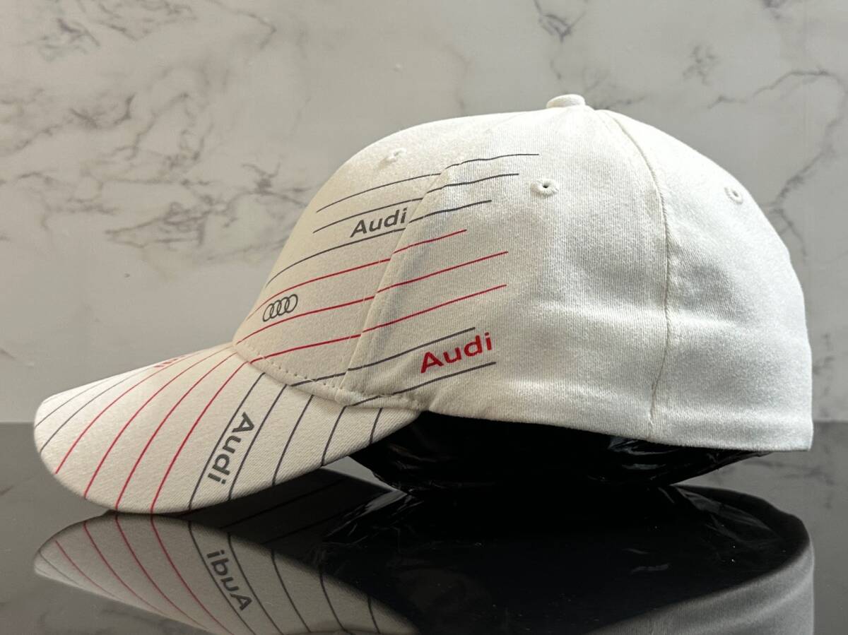 【未使用品】266KD 訳あり★Audi アウディ Sシリーズ キャップ 帽子CAP 上品で高級感のあるデザインの伸縮素材♪《伸縮前59㎝～63㎝位迄》