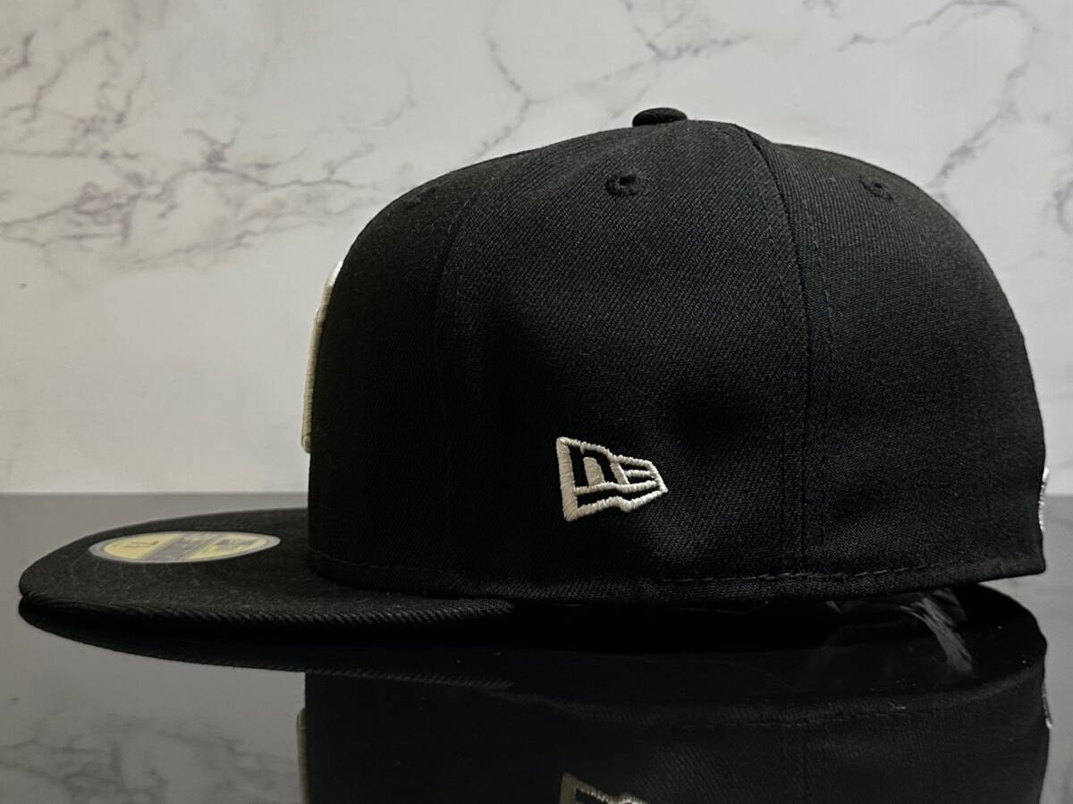 【未使用品】198KE★NEW ERA 59FIFTY×MLB ニューヨーク ヤンキース New York Yankees コラボ キャップ 帽子 CAP《SIZE 7 3/8・58.7㎝》_画像4