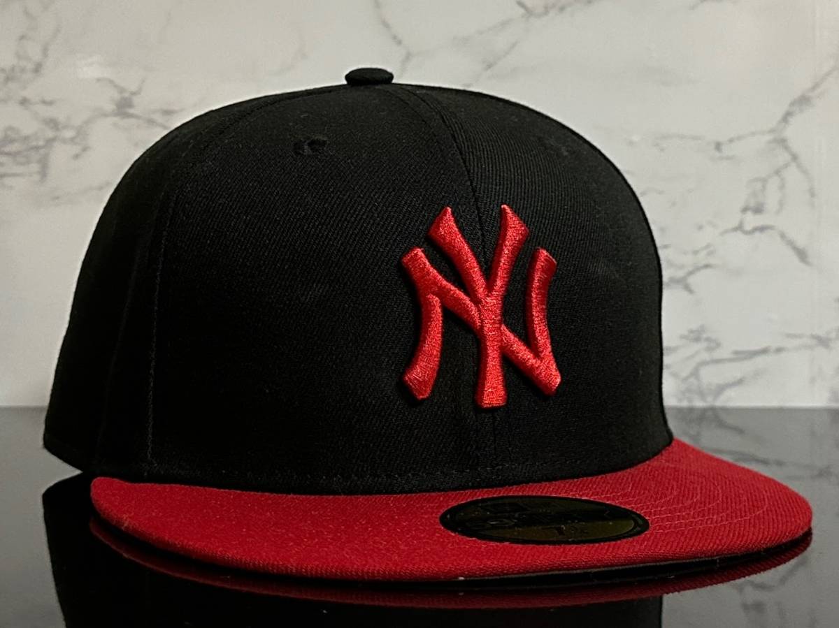 【未使用品】49E★NEW ERA 59FIFTY×MLB ニューヨーク ヤンキース New York Yankees コラボ キャップ 帽子 CAP《SIZE 7 1/2・59.6㎝》_画像3