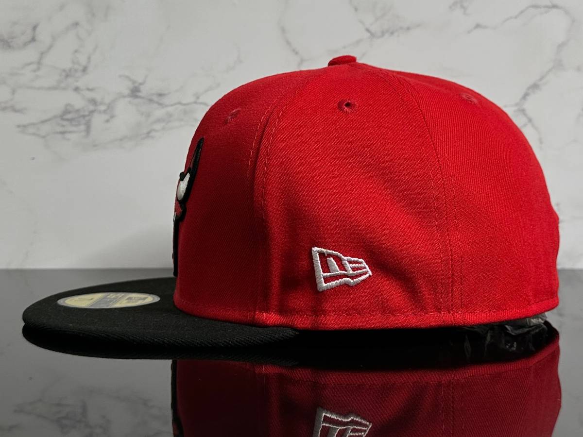 【未使用品】52A★NEW ERA ニューエラ 59FIFTY×NBA シカゴ ブルズ Chicago Bulls コラボ キャップ Michael Jordan《SIZE 7 1/2・59.6㎝》_画像4