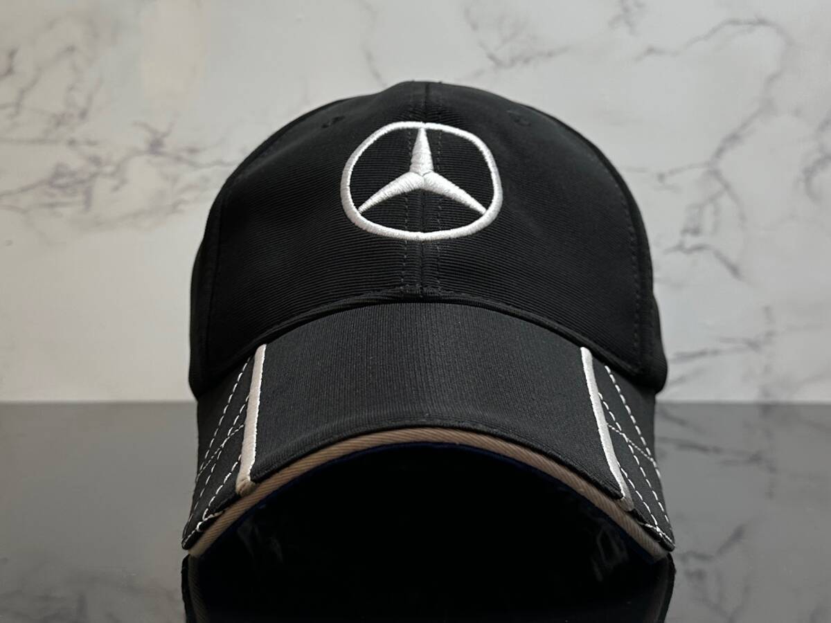 【未使用品】279KB 上品★Mercedes-Benz メルセデス-ベンツ キャップ 帽子 CAP 上品で高級感のあるデザインの♪ドイツ車《FREEサイズ》の画像2