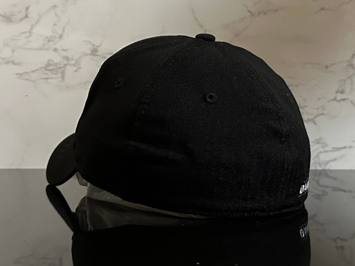【未使用品】50F★OAKLEY オークリー キャップ 帽子 CAP 上品で高級感のあるブラックの伸縮素材にメタル製ロゴ♪《伸縮前61㎝～63㎝位迄》_画像6