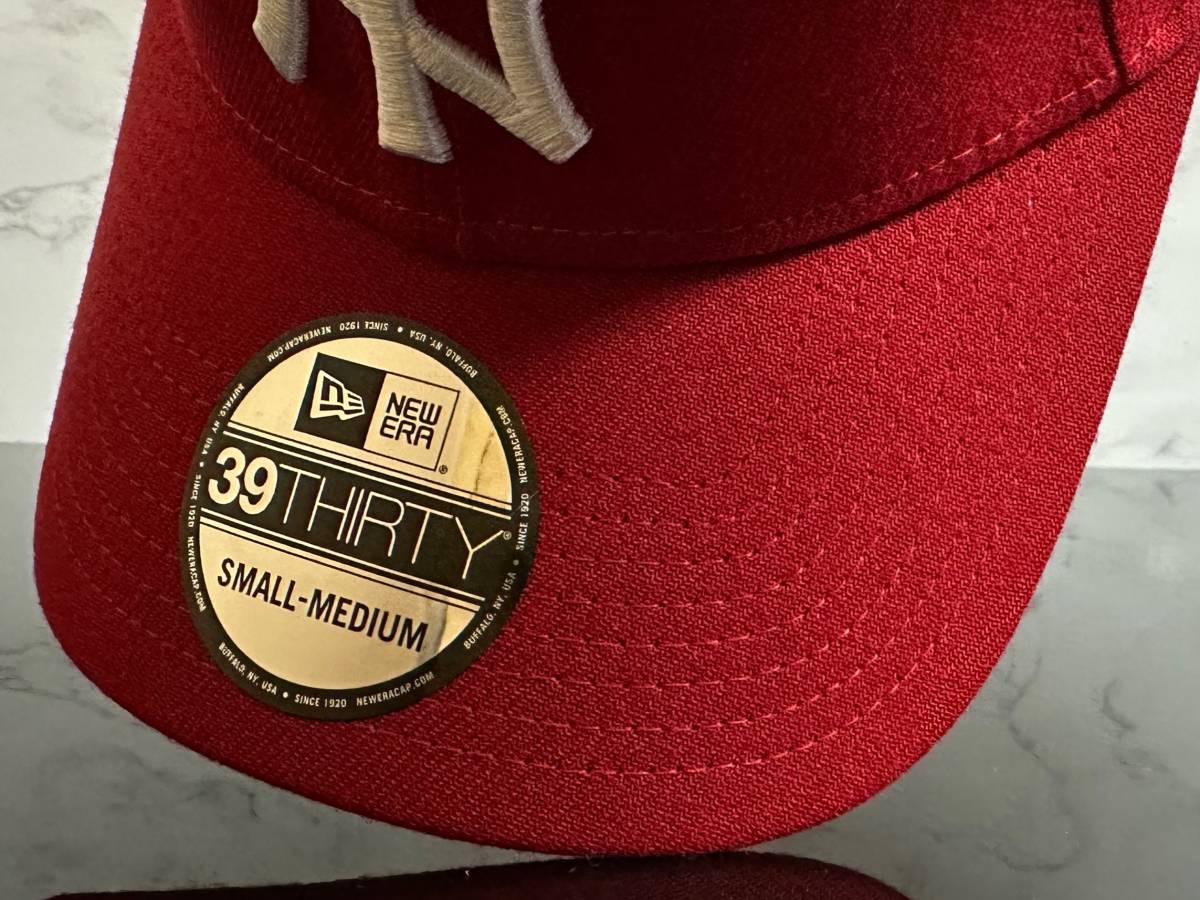 【未使用品】10F ★NEW ERA 39THIRTY×MLB ニューヨーク ヤンキース New York Yankees キャップ 帽子《SMALL-MEDIUM 伸縮前55㎝-59㎝位迄》の画像7