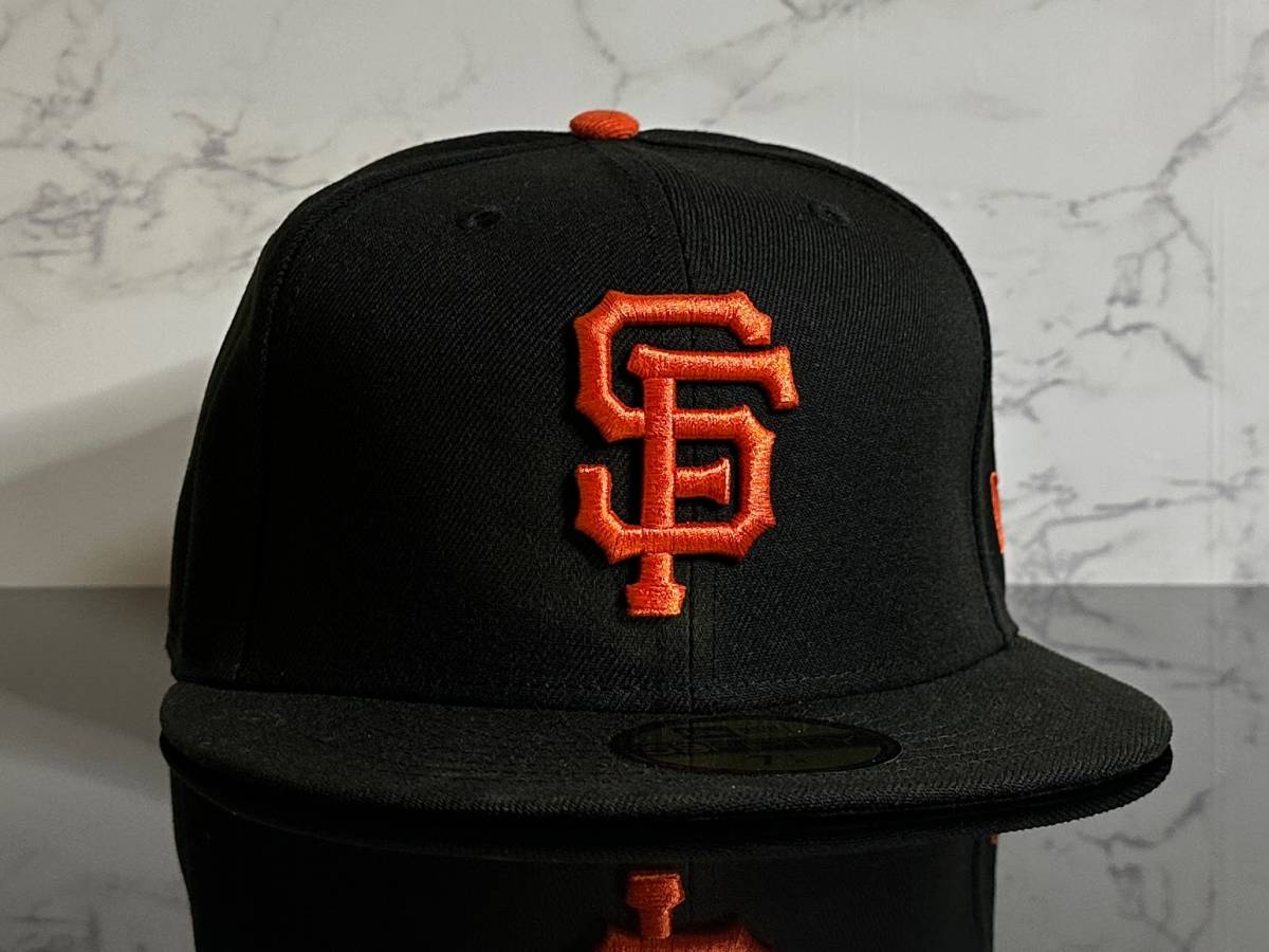 【未使用品】12A★NEW ERA 59FIFTY×MLB サンフランシスコ ジャイアンツ San Francisco Giants キャップ 帽子 CAP《SIZE 7 3/8・58.7㎝》_画像3