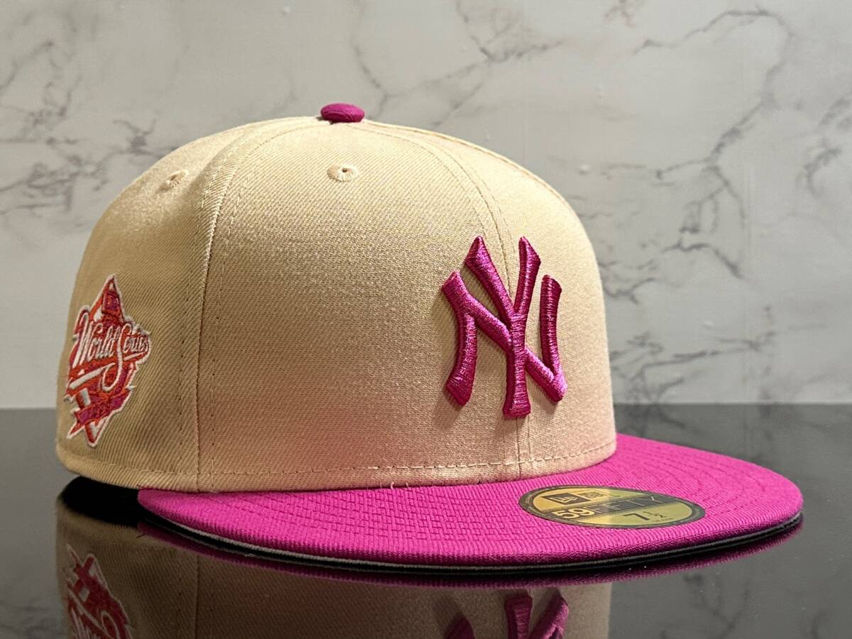 【未使用品】278K ★NEW ERA 59FIFTY×MLB New York Yankees ヤンキース×World Series ワールド・シリーズ キャップ《SIZE 8・63.5㎝》_画像3