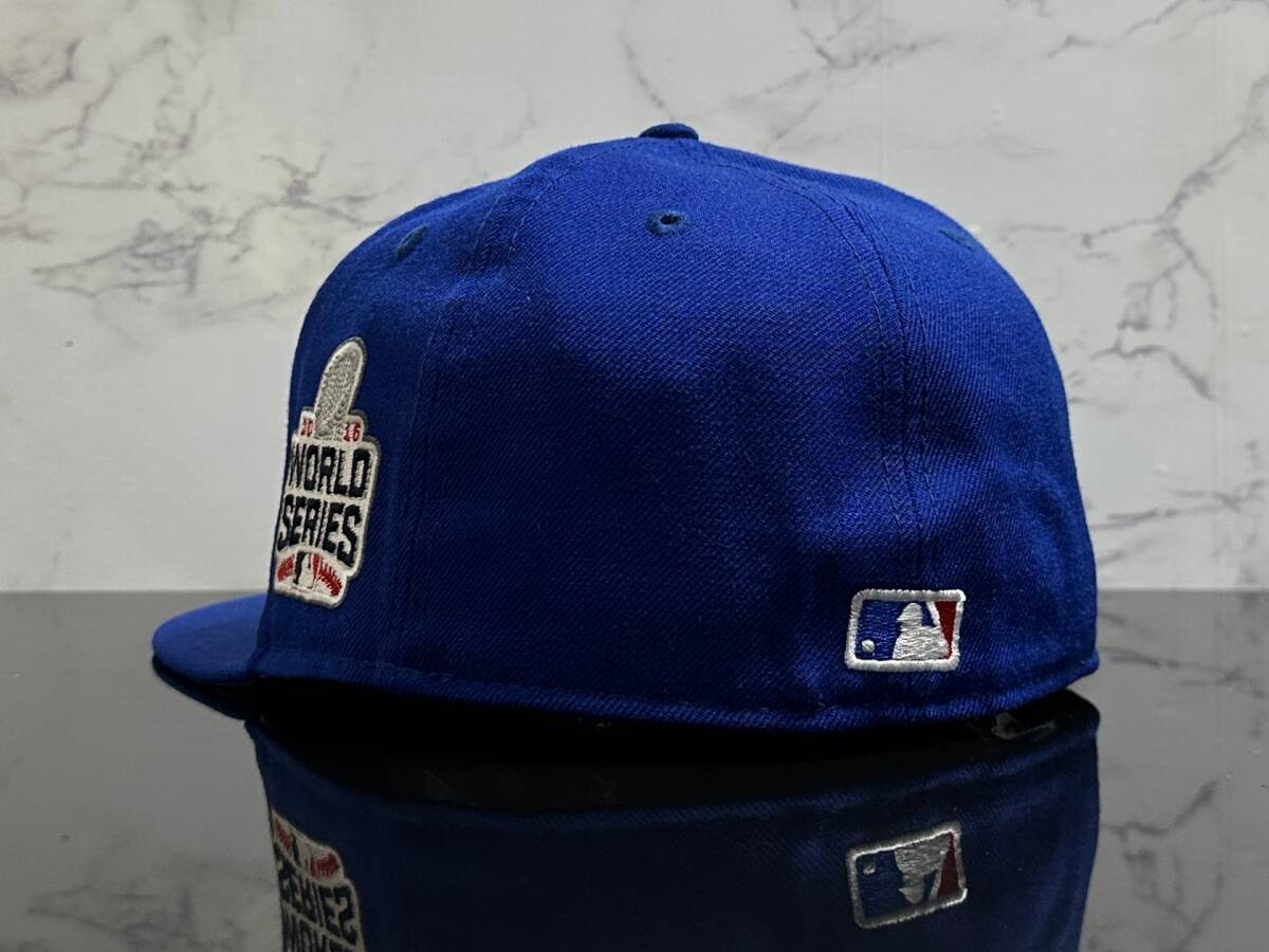 【未使用品】19IA 訳あり★NEW ERA ニューエラ 59FIFTY×MLB カブス CHICAGO CUBS WORLD SERIES キャップ 帽子 CAP《SIZE 7 1/4・57.7㎝》_画像5