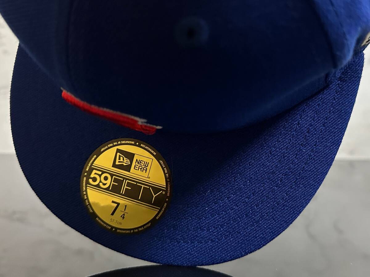 【未使用品】19IA 訳あり★NEW ERA ニューエラ 59FIFTY×MLB カブス CHICAGO CUBS WORLD SERIES キャップ 帽子 CAP《SIZE 7 1/4・57.7㎝》_画像8