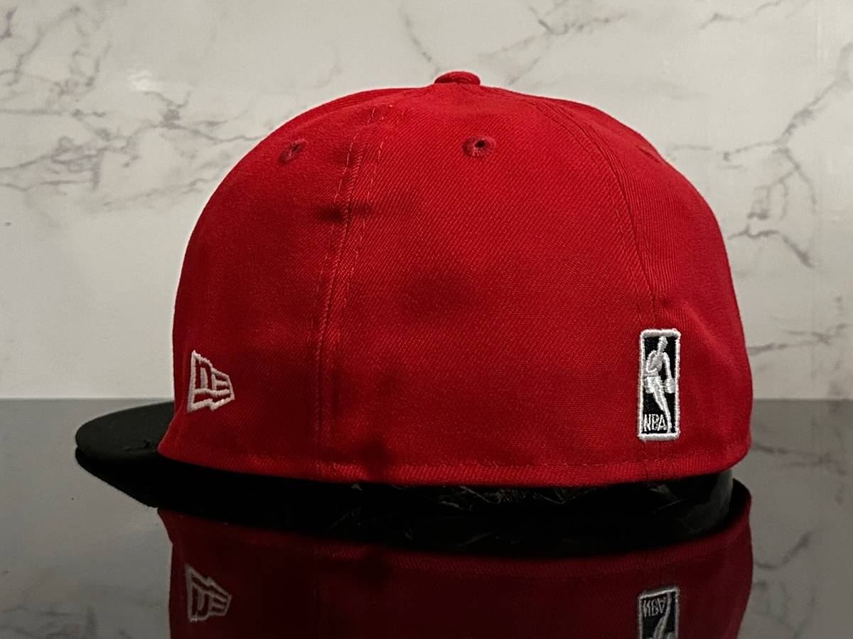 【未使用品】52A 訳あり★NEW ERA 59FIFTY×NBA シカゴ ブルズ Chicago Bulls コラボ キャップ Michael Jordan《SIZE 7 1/2・59.6㎝》_画像5