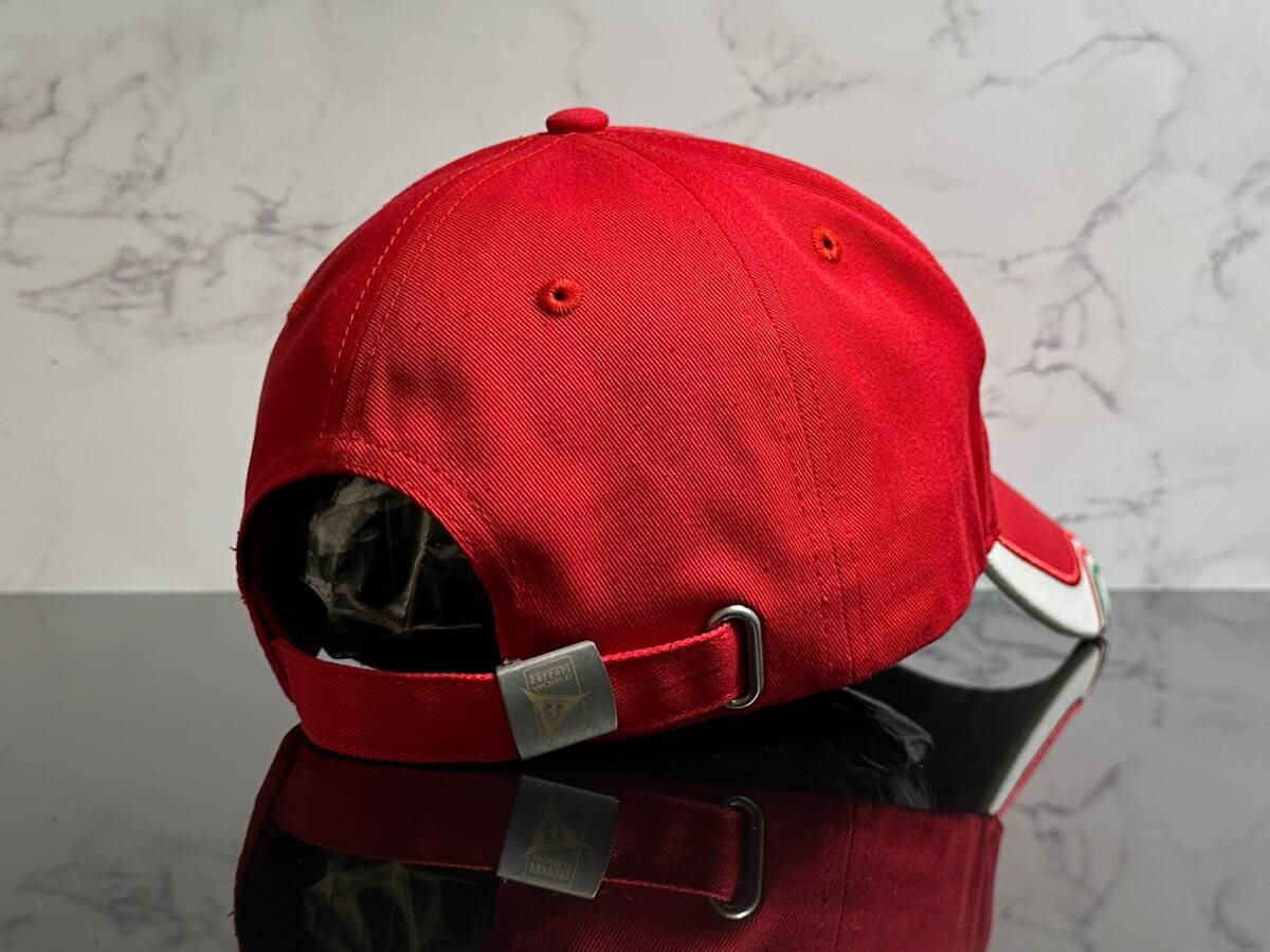 【未使用品】226KE 訳あり★Ferrari WORLD フェラーリ ワールド キャップ 帽子 上品で高級感のあるデザインのコットン素材《FREEサイズ》の画像5