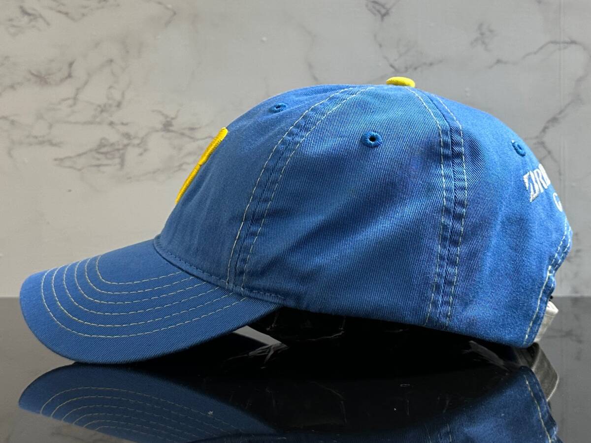 【未使用品】296KA★BRIDGESTONE GOLF ブリジストン ゴルフ キャップ 帽子 CAP ライトブルーのコットン素材にイエローロゴ《FREEサイズ》の画像5
