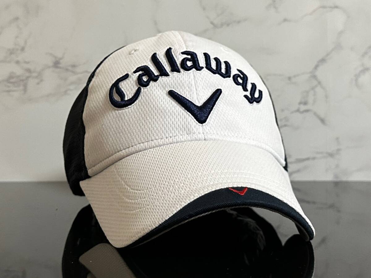 【未使用品】335KB 訳あり★Callaway Golf キャロウェイ ゴルフキャップ 上品で高級感のあるデザインに人気のシリーズロゴ《FREEサイズ》の画像1