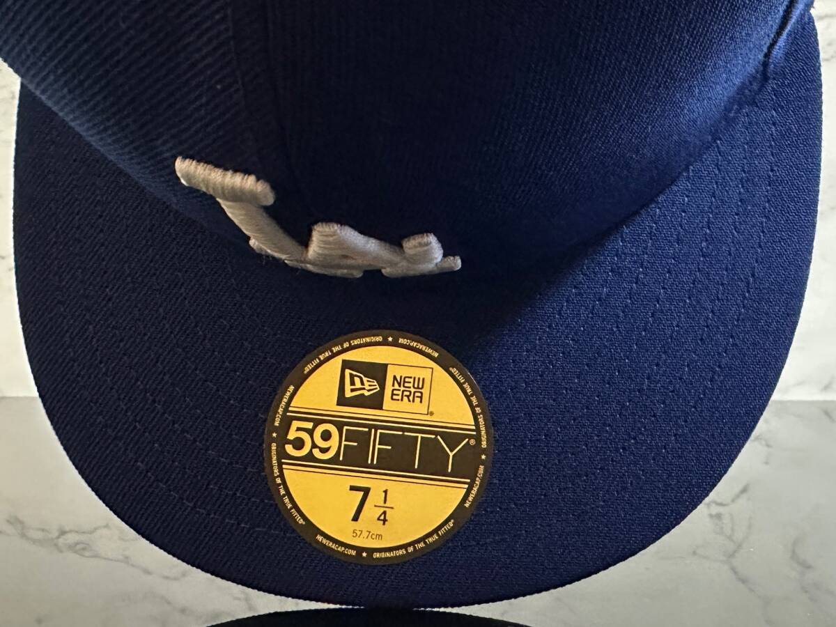 【未使用品】180A★NEW ERA 59FIFTY×MLB ロサンゼルス ドジャース Los Angeles Dodgers コラボ キャップ 帽子 CAP《SIZE 7 1/4・57.7㎝》の画像8