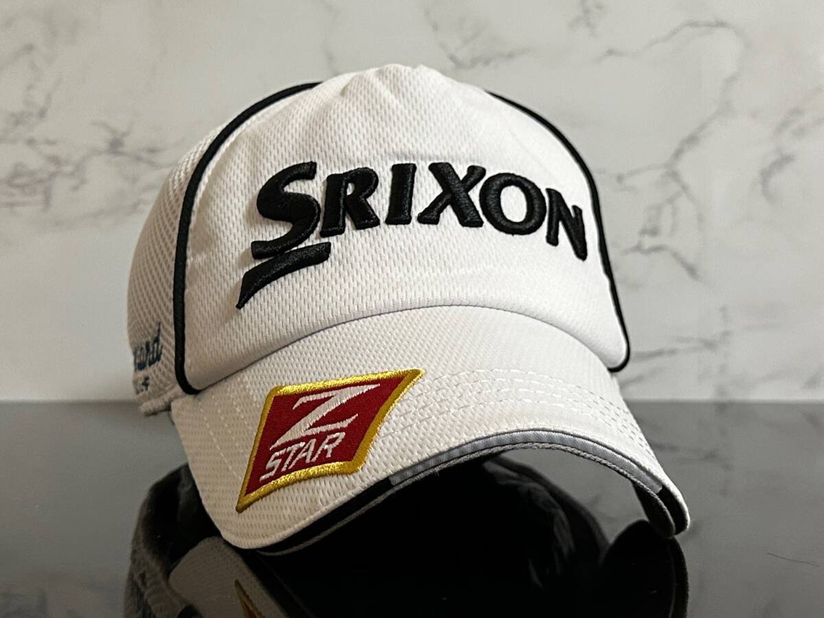 [ unused goods ]349KD on goods *SRIXON Z-STAR Srixon Golf cap on goods . feeling of luxury. exist white . series Logo!{FREE size } Matsuyama Hideki 