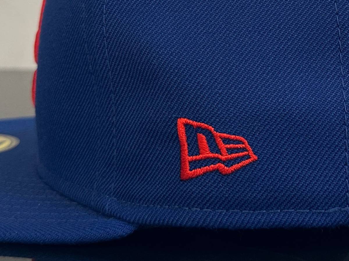 【未使用品】56D★NEW ERA ニューエラ 59FIFTY×MLB アトランタ ブレーブス Atlanta Braves コラボキャップ 帽子 CAP《SIZE7 3/4・61.5㎝》の画像7
