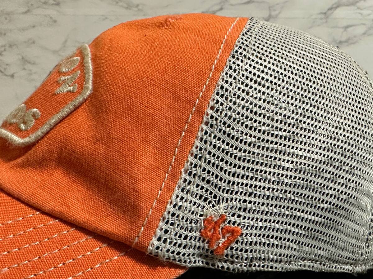 【未使用品】340KE★’47BRAND×MLB ヒューストン・アストロズHouston Astros コラボキャップ 帽子 CAP 限定1個！《伸縮前57㎝～62㎝位迄》の画像7