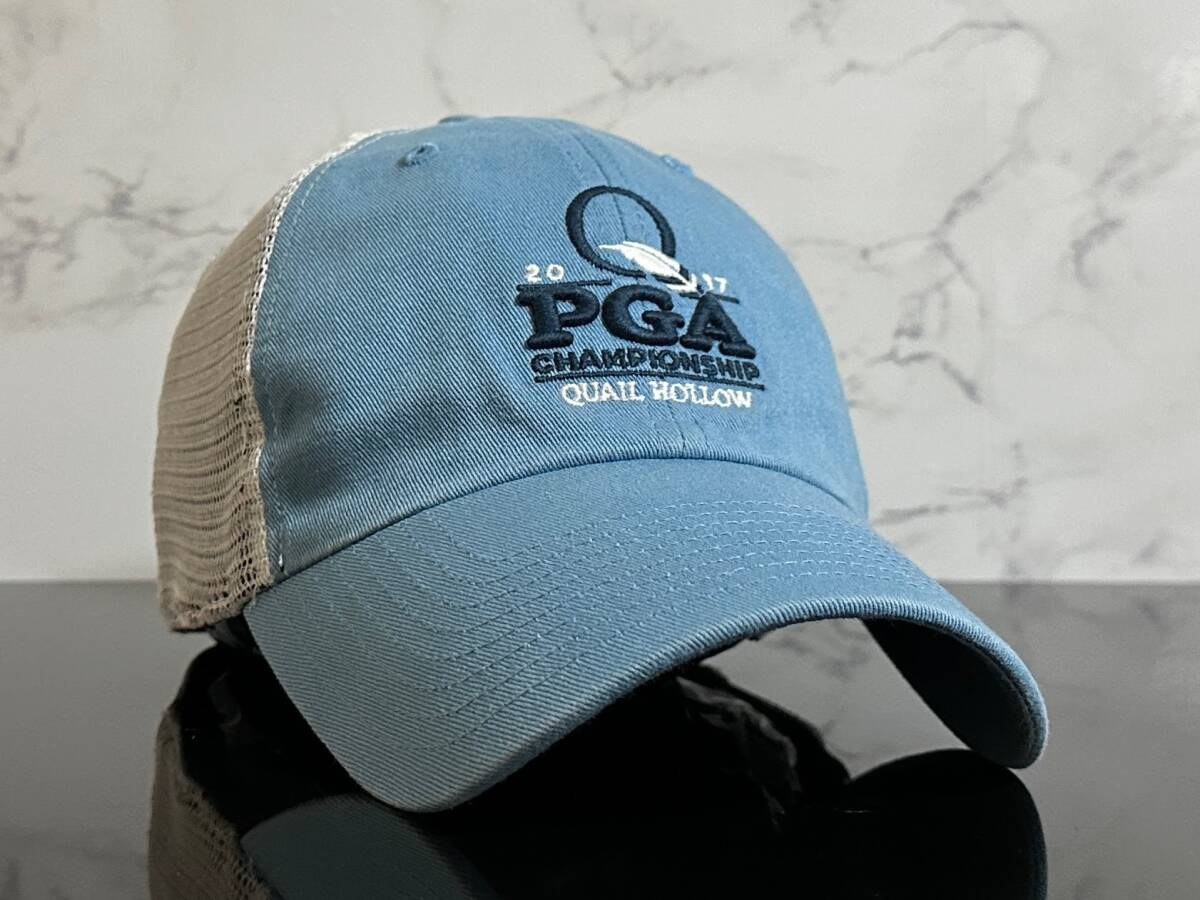 [ не использовался товар ]336KF**47BRAND×2017 PGA CHAMPIONSHIP 2017 PGA Champion sip Golf колпак шляпа CAP{ эластичный передний 57.~61. ранг до }