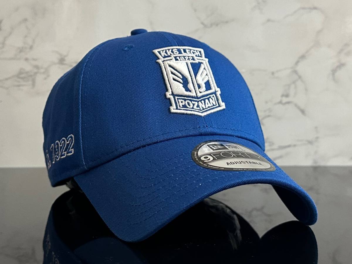 【未使用品】100B★NEW ERA ニューエラ 9FIFTY×KKS LECH POZNAN レフ・ポズナン キャップ 帽子 ポーランド サッカー NSNP《FREEサイズ》_画像2