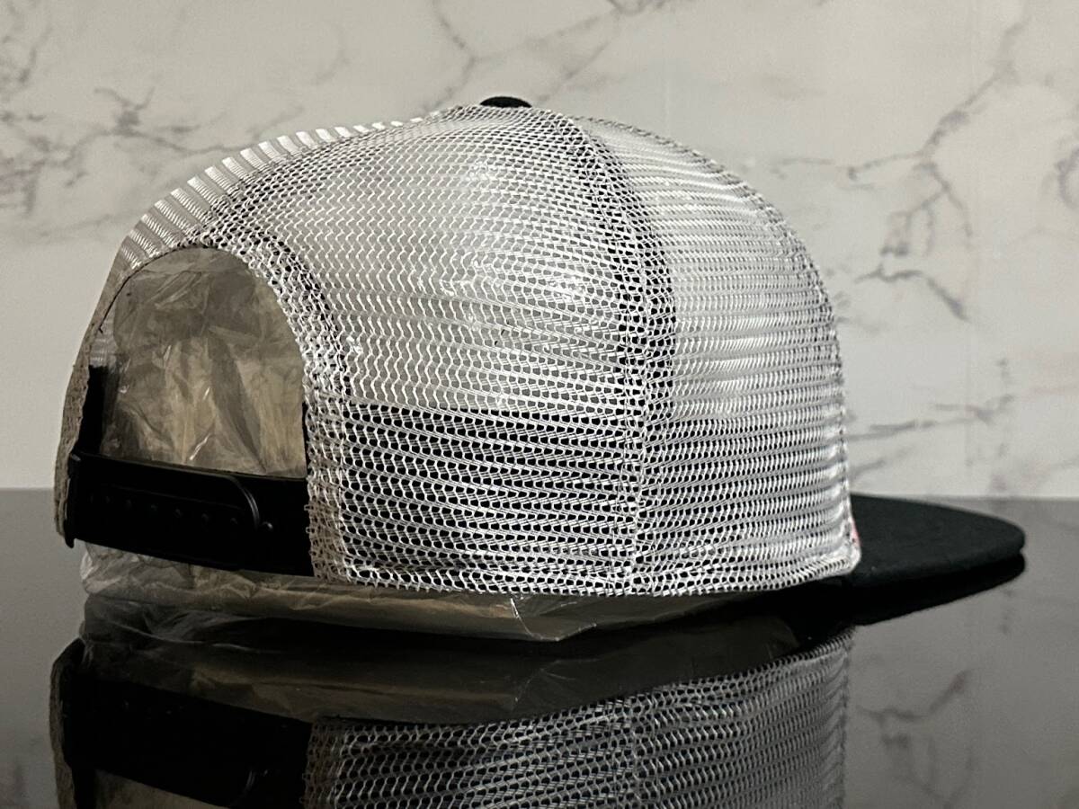 【未使用品】570D★Hurley ハーレー フラット メッシュキャップ 帽子 クールなデザインのウレタン素材のフロントパネル！《FREEサイズ》_画像6