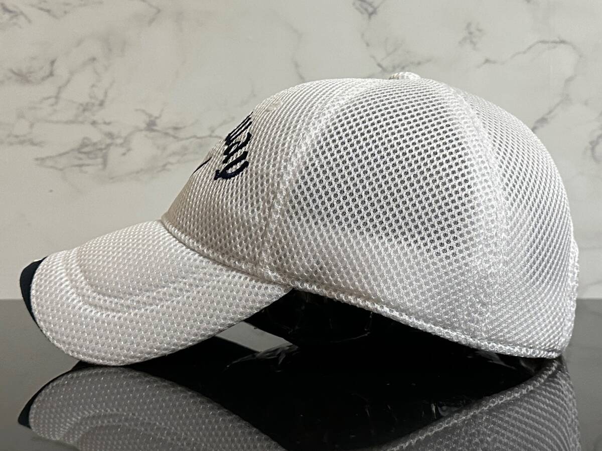 【未使用品】32D★Callaway Golf キャロウェイ ゴルフ キャップ 帽子 上品で高級感のあるホワイトのクッションメッシュ素材《FREEサイズ》_画像6