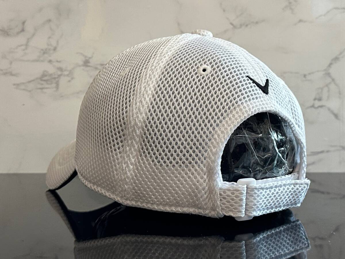 【未使用品】32D★Callaway Golf キャロウェイ ゴルフ キャップ 帽子 上品で高級感のあるホワイトのクッションメッシュ素材《FREEサイズ》_画像8