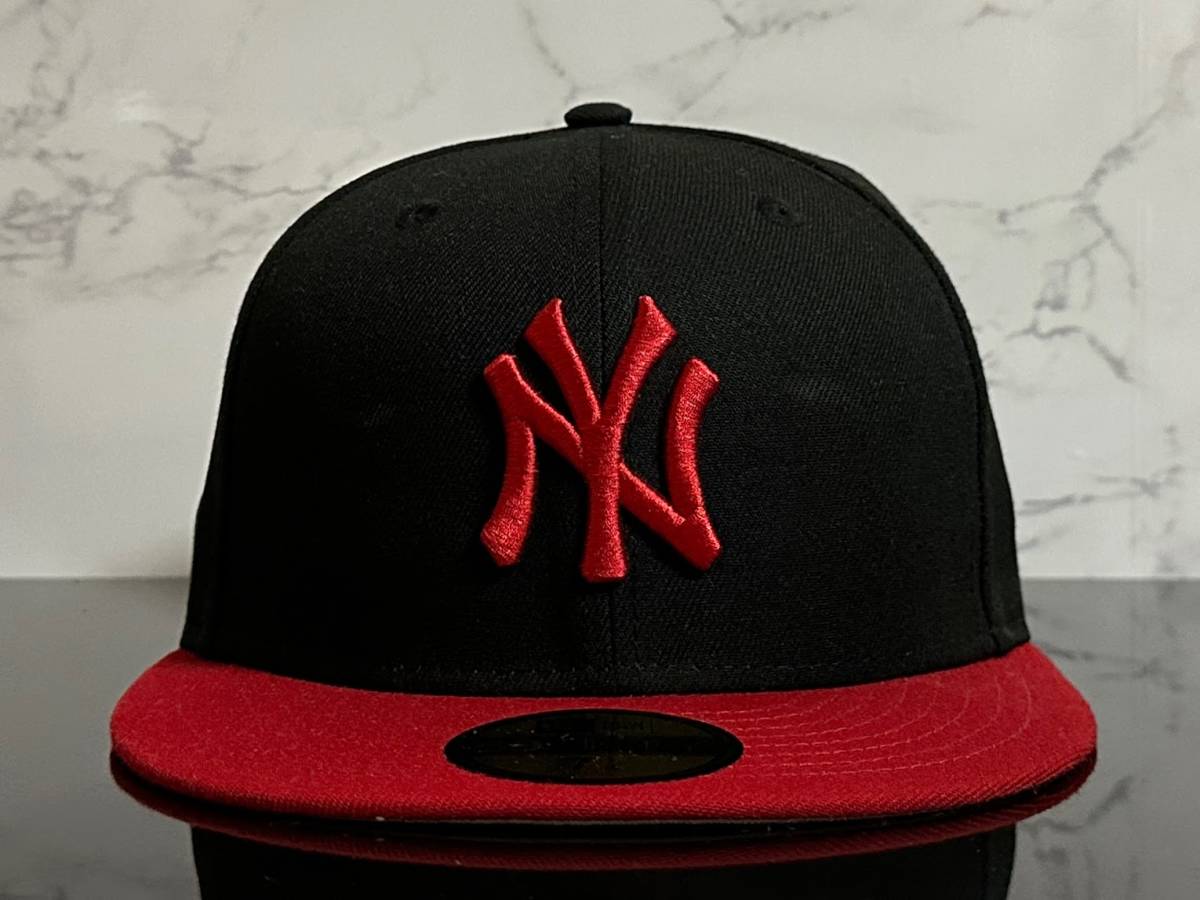 【未使用品】49E★NEW ERA 59FIFTY×MLB ニューヨーク ヤンキース New York Yankees コラボ キャップ 帽子 CAP《SIZE 7 1/2・59.6㎝》_画像2