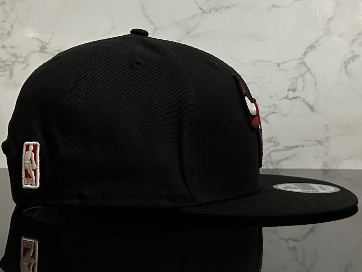 【未使用品】44D★NEW ERA ニューエラ 9FIFTY×NBA シカゴ ブルズ Chicago Bulls コラボ キャップ 帽子 Michael Jordan《M-L FREEサイズ》の画像4