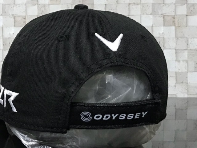 【未使用品】329E 上品★Callaway Golf キャロウェイ ゴルフ キャップ 帽子 CAP 上品で高級感のあるブラックにシリーズロゴ《FREEサイズ》の画像5