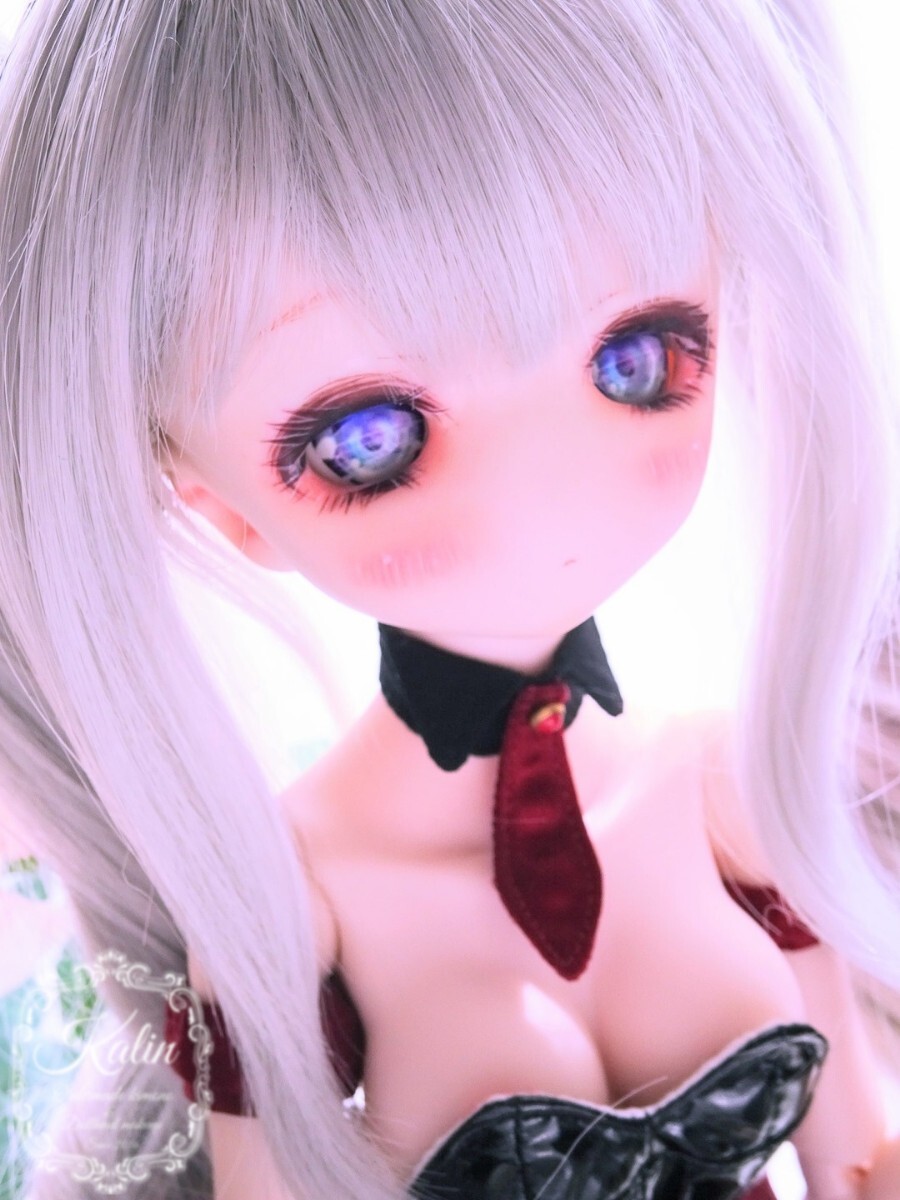 *花凛*DDH-01レジン盛りセミホワイト肌カスタムヘッド ドルフィードリーム ボークスの画像4