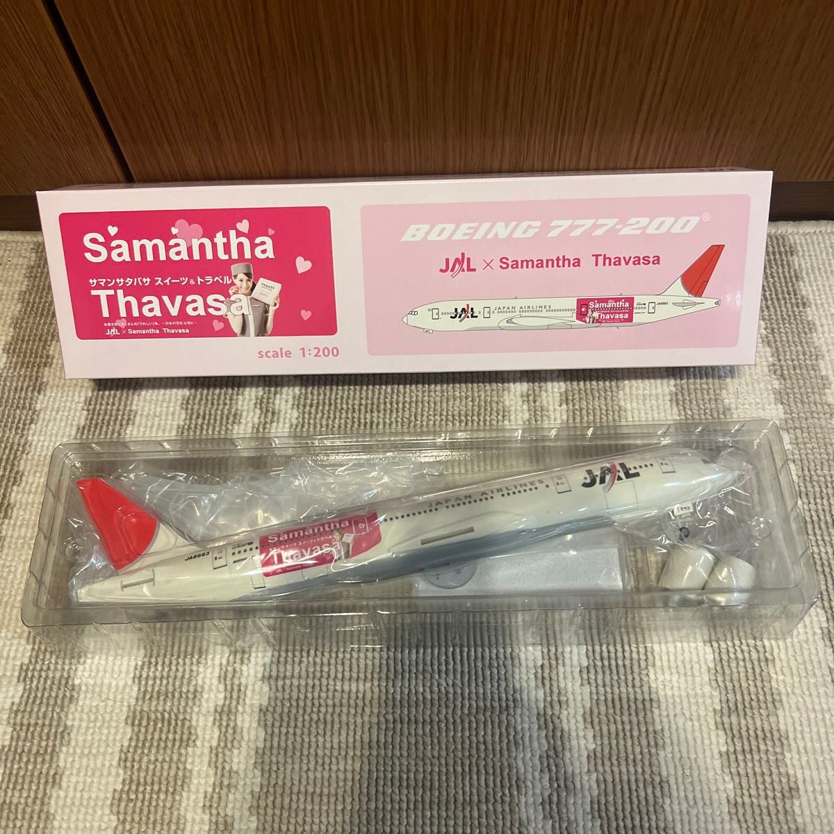 B777-200er JAL Samantha Thavasaコラボ　1:200