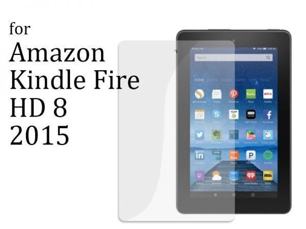 Amazon Kindle Fire HD 8 2015 高光沢 前面フィルム 液晶保護シート/クリアタイプ UZA-28319_画像1