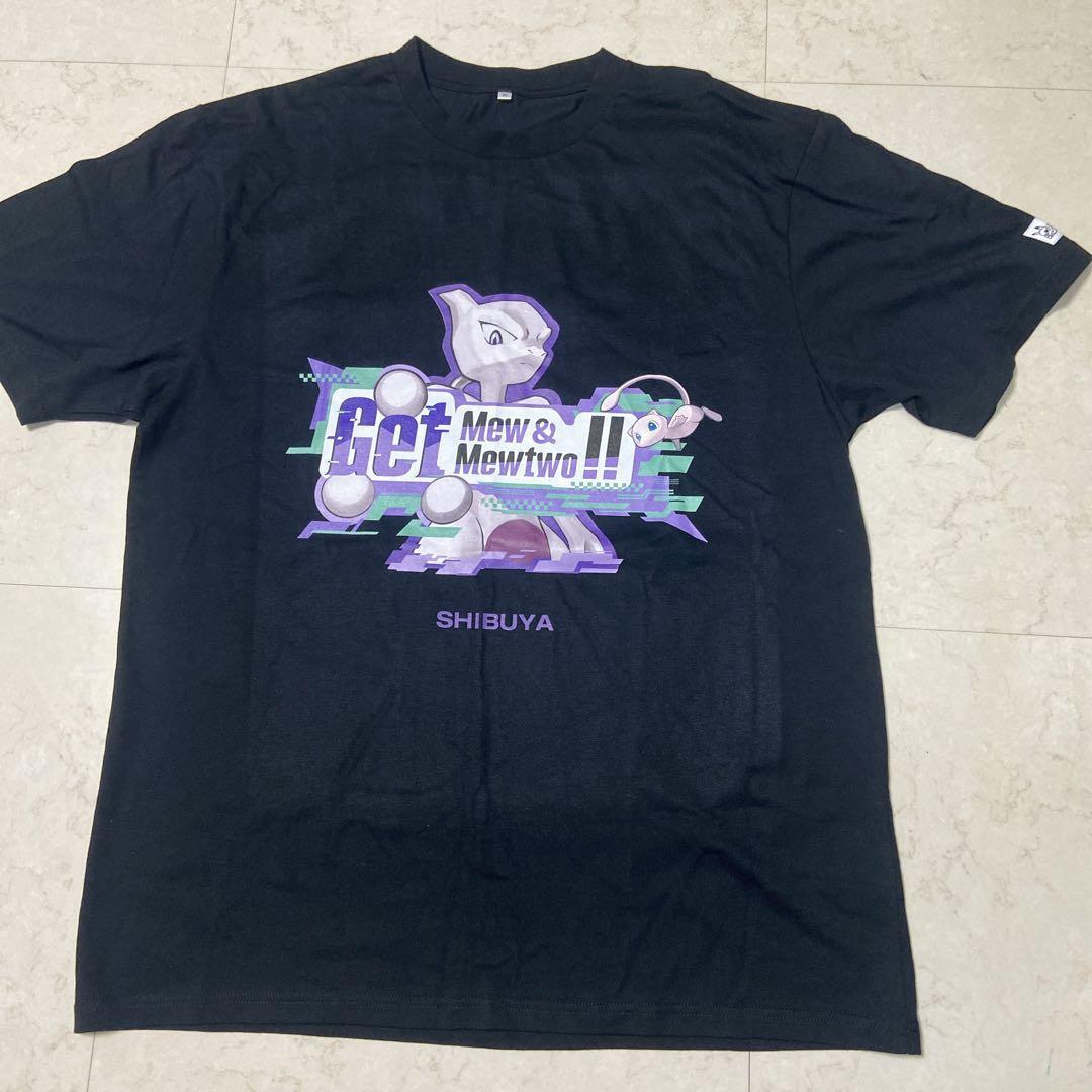 ポケモン ミュウ ミュウツー Tシャツ ポケセン シブヤ XL_画像2