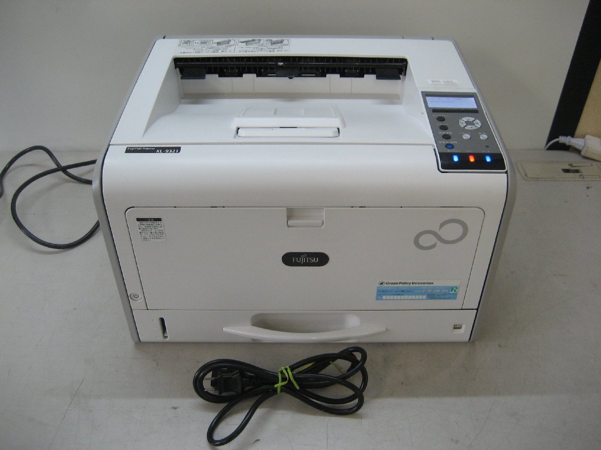 FUJITSU/富士通◎A3モノクロレーザープリンター◎XL-9321◎総印刷枚数 12772枚 K3129の画像1