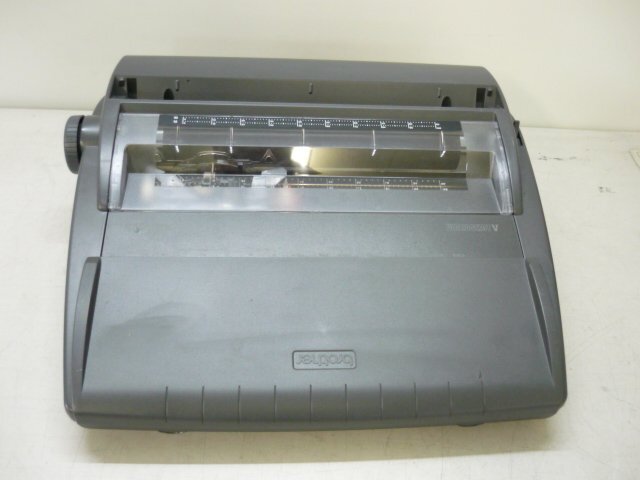 [ secondhand goods ]*brother* electron typewriter *WORDSHOT V* ink cartridge lack of * present condition delivery *a1600