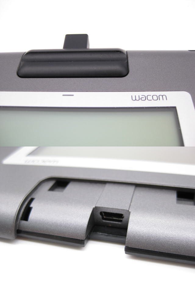 ◇10台有り◇WACOM/ワコム◇液晶サインタブレット◇STU-430/G◇2016年製◇4.5型モノクロ液晶◇ペン・USBケーブル付き◇現状渡し◇T0164の画像3