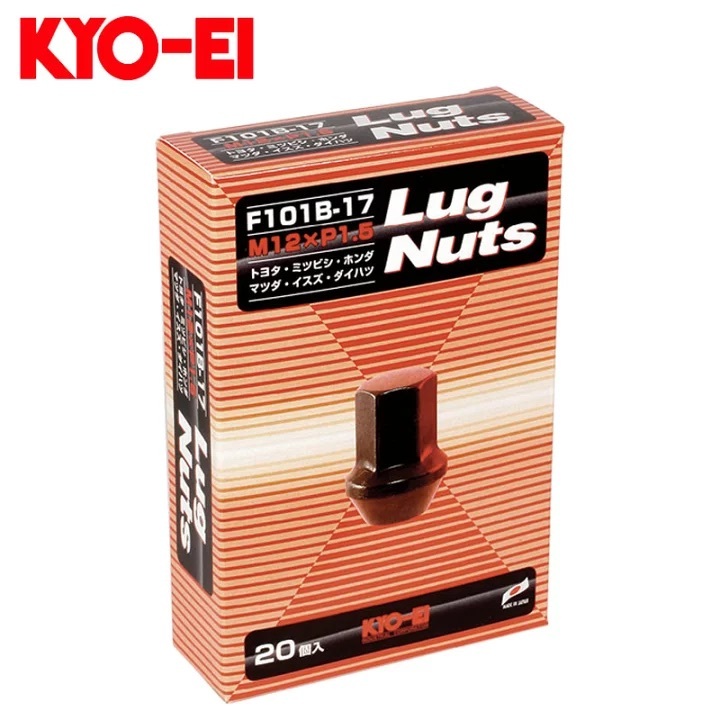 KYO-EI rug nut black M12×P1.5( used ) F101B-17