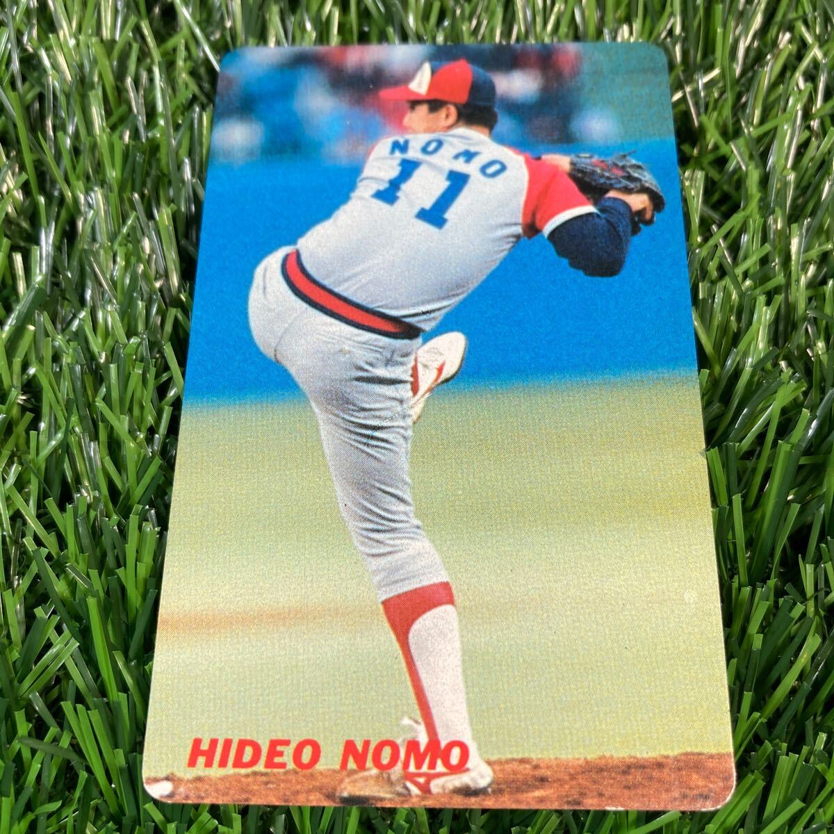 1991年 近鉄 野茂 No.63 カルビー プロ野球カード_画像1