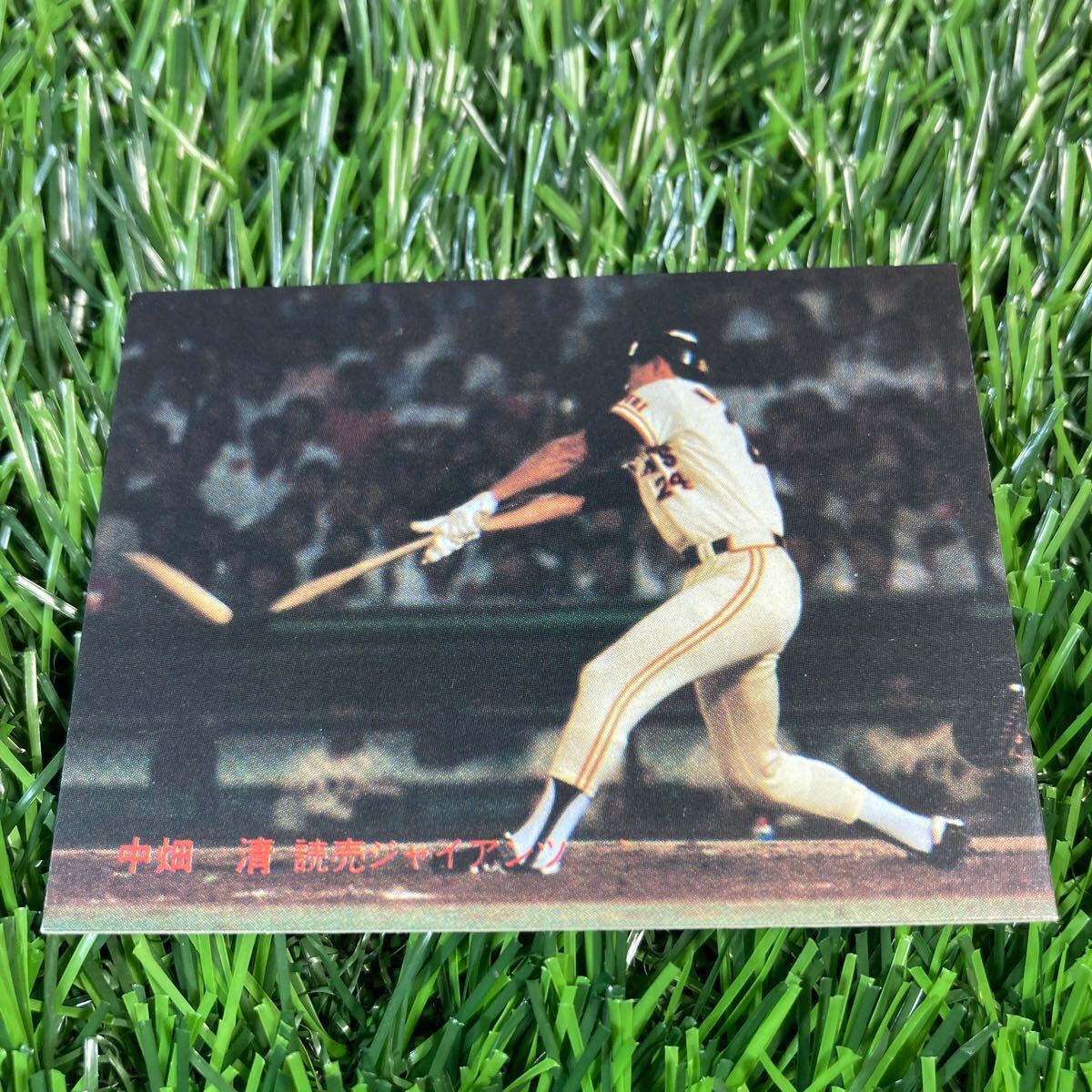 1981年 読売 中畑 No.339 カルビー プロ野球カードの画像1