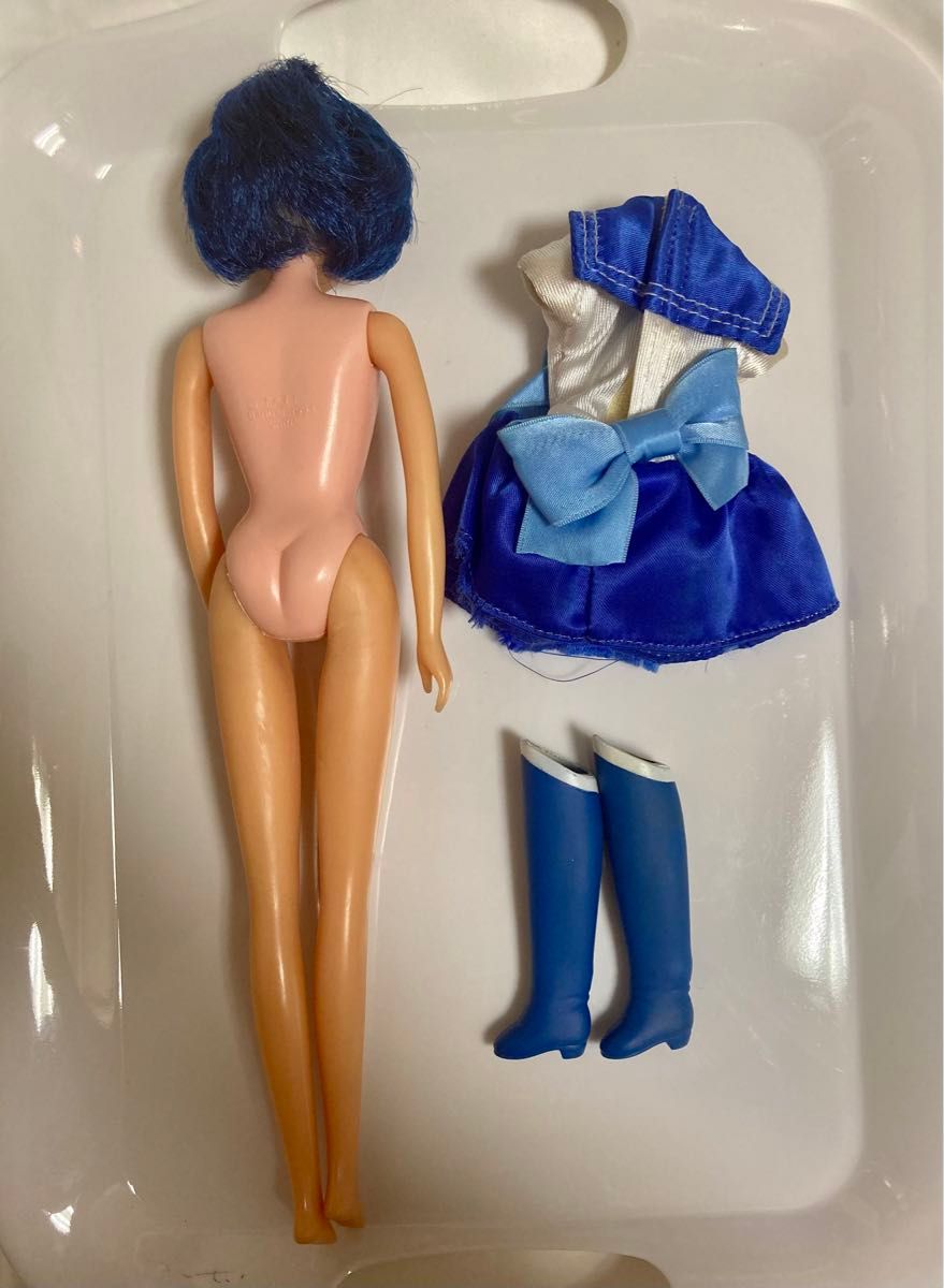 セーラームーン　セーラーマーキュリー　人形　ドール　バンダイ　フィギュア　1993年製　中国製　当時