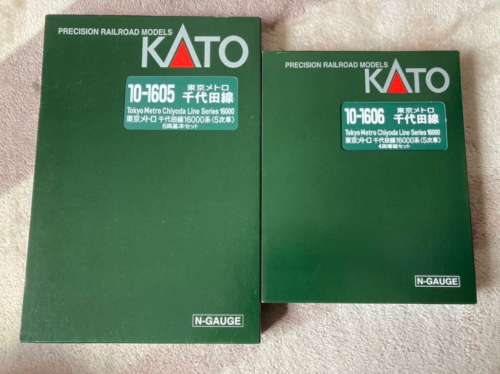 KATO 10-1605+1606 東京メトロ16000系千代田線(5次車)10両セット_画像1