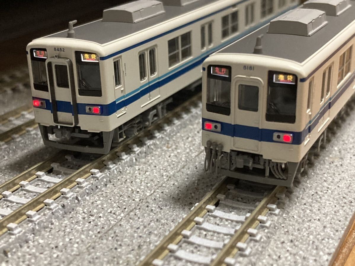 KATO 10-1650+1651 東武鉄道8000系(後期更新車)東上線10両セット_画像5