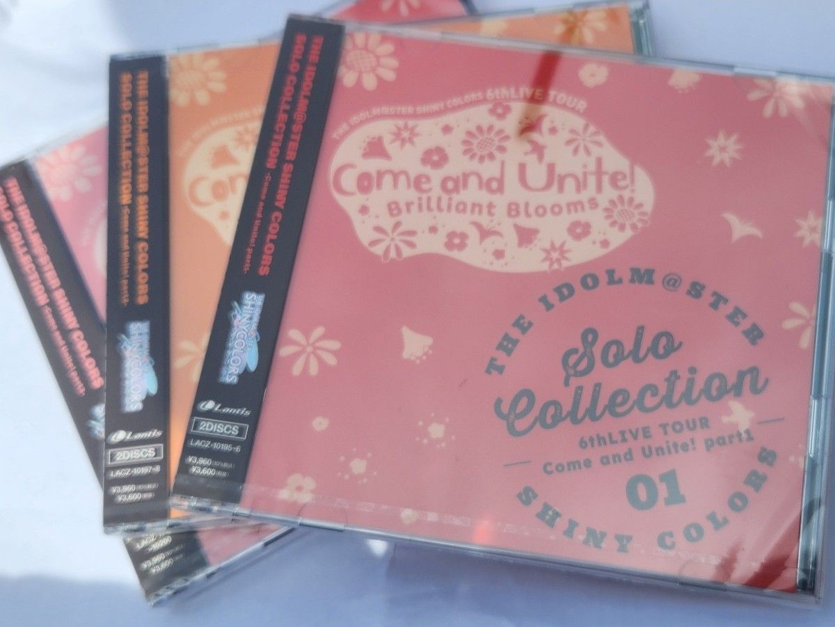 THE IDOLM@STER SHINY COLORS SOLO COLLECTION -6thLIVE TOUR  3枚セット